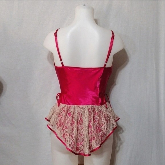 Vintage Victoria’s Secret Gold Label Lace Satin Teddy S Romantic Lingerie Glam - Picture 7 of 10